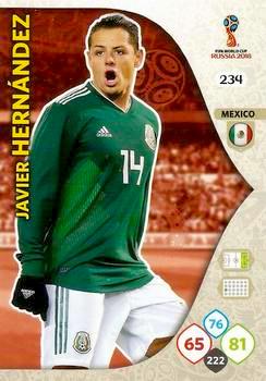 2018 Panini FIFA World Cup Russia Adrenalyn XL #234 Javier Hernandez