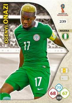 2018 Panini FIFA World Cup Russia Adrenalyn XL #239 Ogenyi Onazi