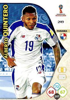 2018 Panini FIFA World Cup Russia Adrenalyn XL #249 Alberto Quintero