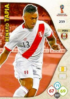 2018 Panini FIFA World Cup Russia Adrenalyn XL #259 Renato Tapia