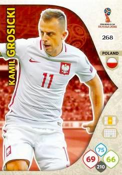 2018 Panini FIFA World Cup Russia Adrenalyn XL #268 Kamil Grosicki