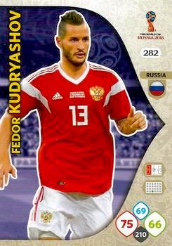 2018 Panini FIFA World Cup Russia Adrenalyn XL #282 Fedor Kudryashov