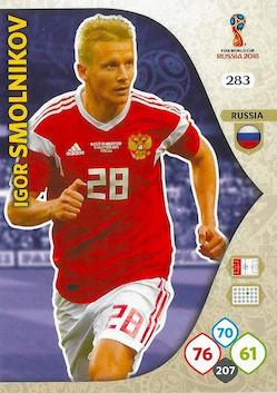 2018 Panini FIFA World Cup Russia Adrenalyn XL #283 Igor Smolnikov