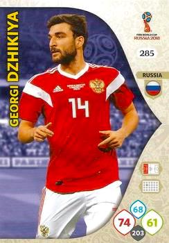 2018 Panini FIFA World Cup Russia Adrenalyn XL #285 Georgi Dzhikiya