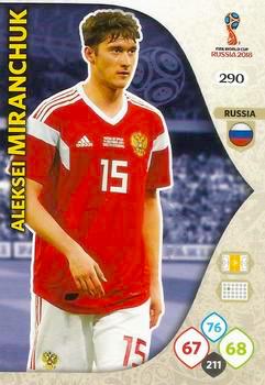 2018 Panini FIFA World Cup Russia Adrenalyn XL #290 Aleksei Miranchuk