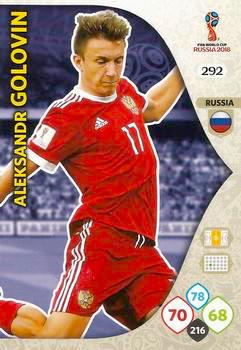 2018 Panini FIFA World Cup Russia Adrenalyn XL #292 Aleksandr Golovin