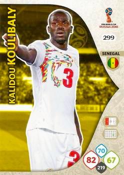 2018 Panini FIFA World Cup Russia Adrenalyn XL #299 Kalidou Koulibaly