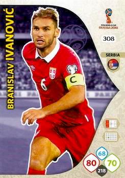 2018 Panini FIFA World Cup Russia Adrenalyn XL #308 Branislav Ivanovic