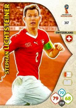 2018 Panini FIFA World Cup Russia Adrenalyn XL #317 Stephan Lichtsteiner