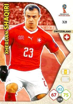 2018 Panini FIFA World Cup Russia Adrenalyn XL #321 Xherdan Shaqiri