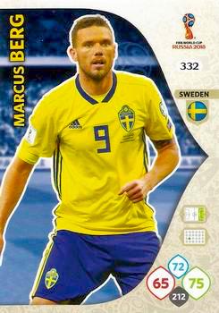 2018 Panini FIFA World Cup Russia Adrenalyn XL #332 Marcus Berg