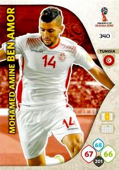 2018 Panini FIFA World Cup Russia Adrenalyn XL #340 Mohamed Amine Ben Amor