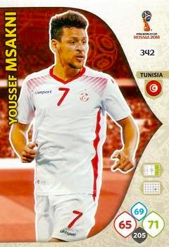 2018 Panini FIFA World Cup Russia Adrenalyn XL #342 Youssef Msakni