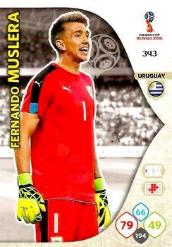 2018 Panini FIFA World Cup Russia Adrenalyn XL #343 Fernando Muslera