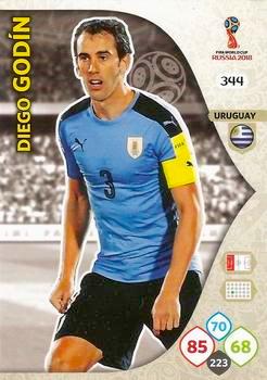 2018 Panini FIFA World Cup Russia Adrenalyn XL #344 Diego Godín