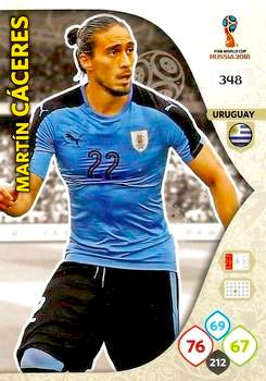 2018 Panini FIFA World Cup Russia Adrenalyn XL #348 Martin Caceres