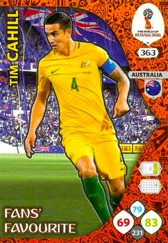 2018 Panini FIFA World Cup Russia Adrenalyn XL #363 Tim Cahill