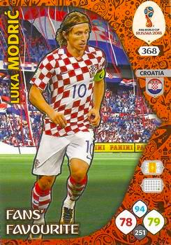 2018 Panini FIFA World Cup Russia Adrenalyn XL #368 Luka Modric