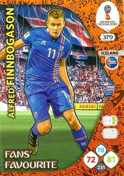 2018 Panini FIFA World Cup Russia Adrenalyn XL #379 Alfred Finnbogason