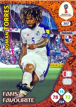 2018 Panini FIFA World Cup Russia Adrenalyn XL #387 Roman Torres