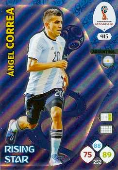 2018 Panini FIFA World Cup Russia Adrenalyn XL #415 Angel Correa