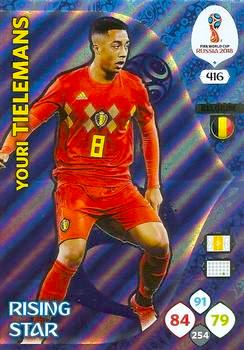 2018 Panini FIFA World Cup Russia Adrenalyn XL #416 Youri Tielemans