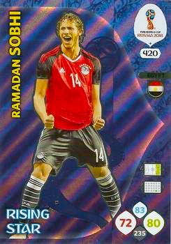 2018 Panini FIFA World Cup Russia Adrenalyn XL #420 Ramadan Sobhi