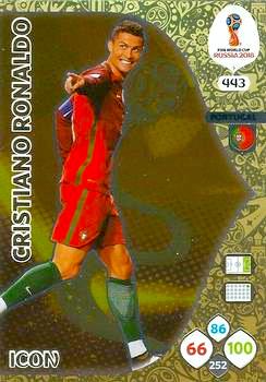 2018 Panini FIFA World Cup Russia Adrenalyn XL #443 Cristiano Ronaldo