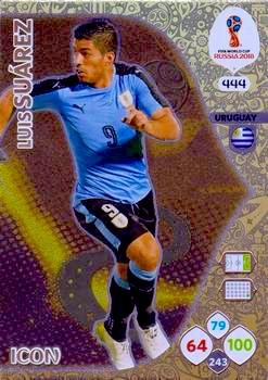 2018 Panini FIFA World Cup Russia Adrenalyn XL #444 Luis Suárez