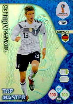 2018 Panini FIFA World Cup Russia Adrenalyn XL #466 Thomas Müller