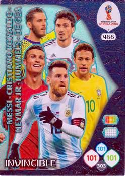 2018 Panini FIFA World Cup Russia Adrenalyn XL #468 Invincible