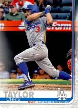 2019 Topps Series 1 Baseball #072 Chris Taylor