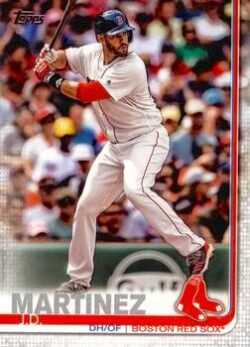 2019 Topps Series 1 Baseball #077 JD Martinez