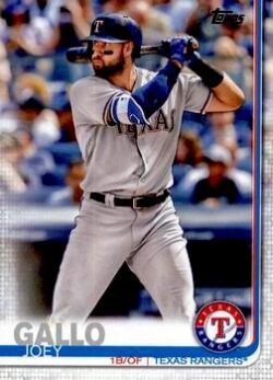 2019 Topps Series 1 Baseball #112 Joey Gallo