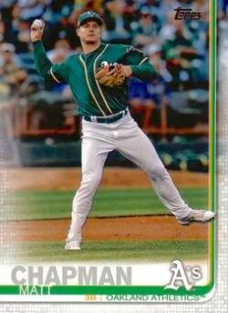 2019 Topps Series 1 Baseball #166 Matt Chapman