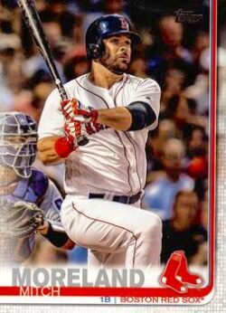 2019 Topps Series 1 Baseball #262 Mitch Moreland