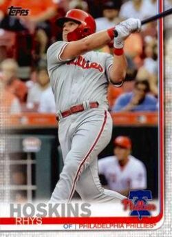 2019 Topps Series 1 Baseball #279 Rhys Hoskins