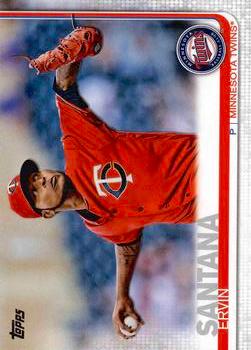 2019 Topps Series 1 Baseball #335 Ervin Santana