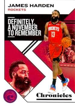 2019-20 Panini Chronicles Basketball #002 Pink - James Harden