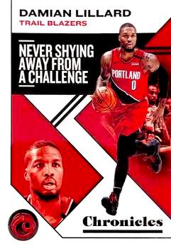 2019-20 Panini Chronicles Basketball #022 Damian Lillard