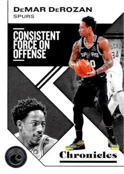 2019-20 Panini Chronicles Basketball #023 DeMar DeRozan