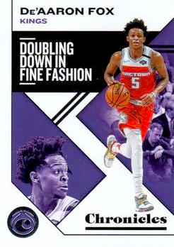 2019-20 Panini Chronicles Basketball #029 DeAaron Fox