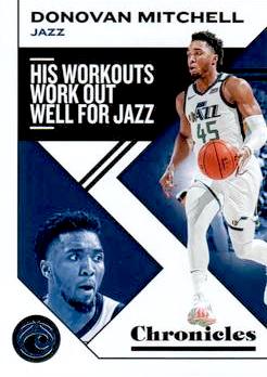 2019-20 Panini Chronicles Basketball #034 Donovan Mitchell