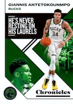 2019-20 Panini Chronicles Basketball #039 Giannis Antetokounmpo