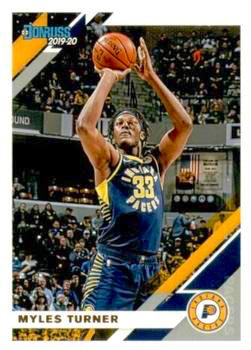 2019-20 Panini Donruss Basketball #084 Myles Turner