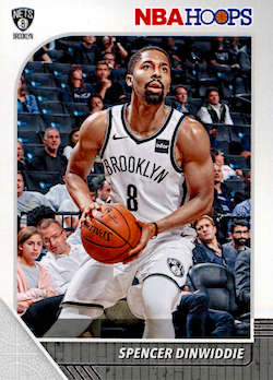 2019-20 Panini Hoops Basketball #013 Spencer Dinwiddie