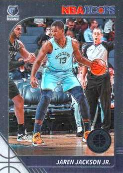 2019-20 Panini Hoops Premium Stock Basketball #090 Jaren Jackson Jr