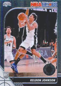 2019-20 Panini Hoops Premium Stock Basketball #224 Keldon Johnson