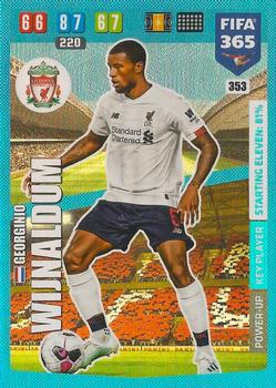 2019-20 Panini FIFA 365 Adrenalyn XL #353 Georginio Wijnaldum