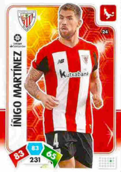 2019-20 Panini La Liga Santander Adrenalyn XL #024 Inigo Martinez